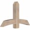 Ekena Millwork Bellingham Smooth Timber Gable Bracket, Douglas Fir, 48"W x 30"H x 5 1/2"D x 5 1/2"F, 15/12 Pitch GBW048X30X0606BEL00SDF - alternate 5